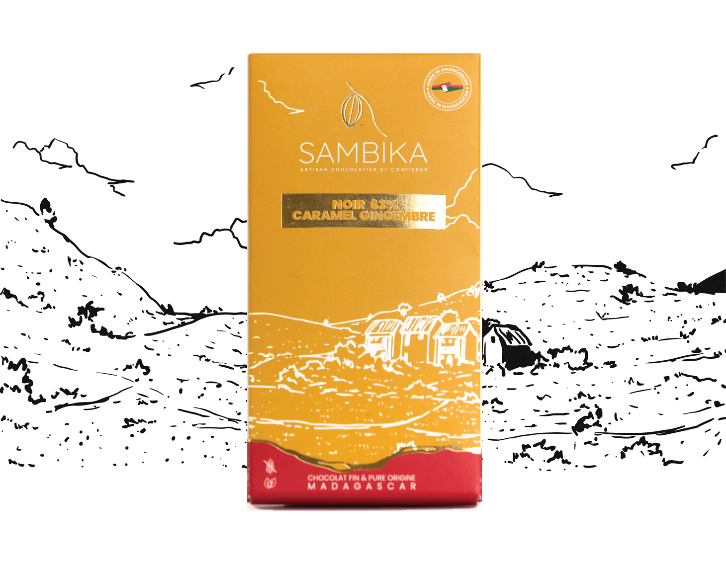 Sambika caramel gingembre